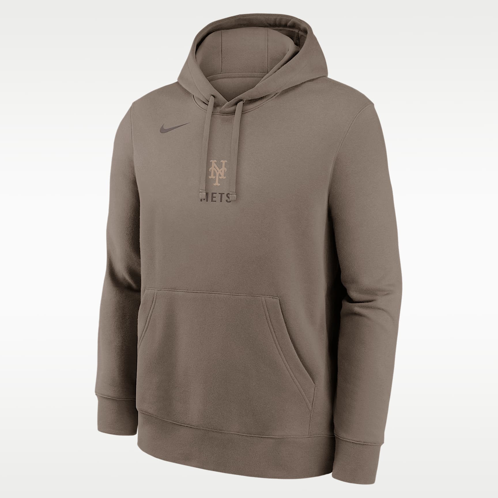 New York Mets Fashion Hemp Club Men's Nike MLB Pullover Hoodie